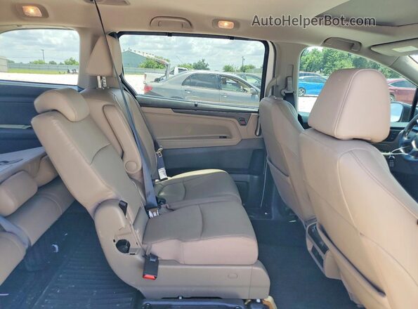 5FNRL6H65RB018969 2024 HONDA ODYSSEY White Widok wnętrza z tyłu