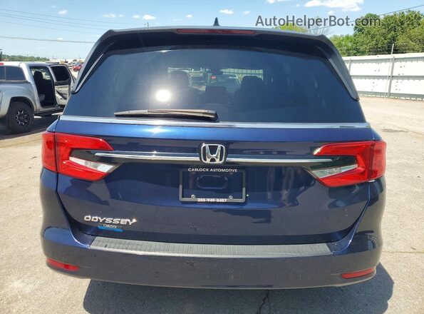 5FNRL6H65RB036856 2024 HONDA ODYSSEY Blue Вид ззаду