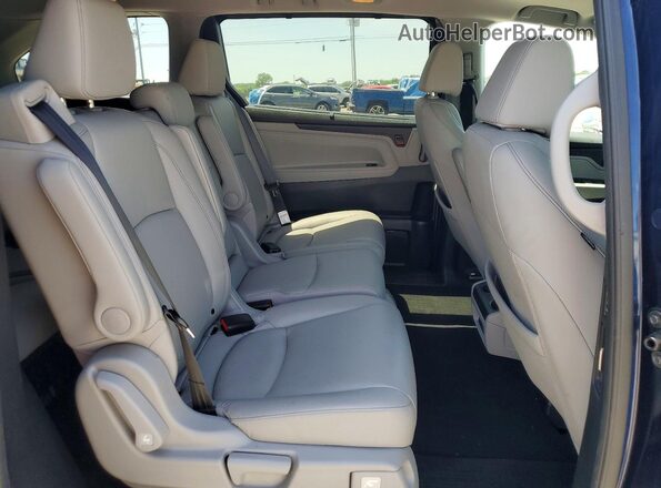 5FNRL6H65RB036856 2024 HONDA ODYSSEY Blue Вид задньої частини салону