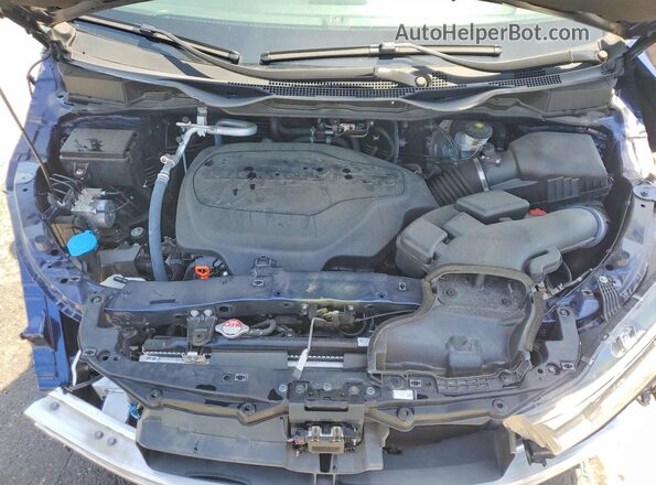 5FNRL6H65RB036856 2024 HONDA ODYSSEY Blue Вид підкапотного простору