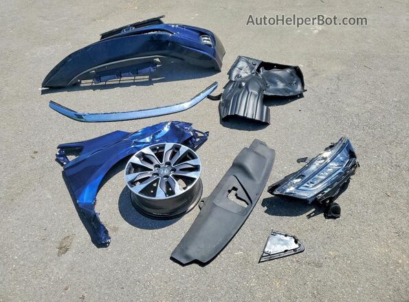 5FNRL6H65RB036856 2024 HONDA ODYSSEY Blue Вид наклейки з VIN-кодом