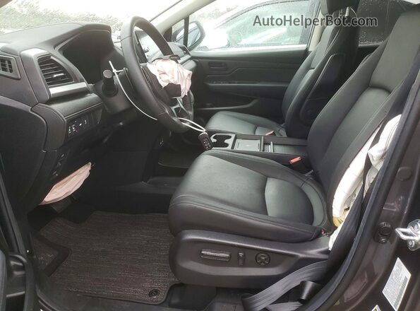 5FNRL6H65SB074822 2025 HONDA ODYSSEY Gray წინა სალონის ხედი
