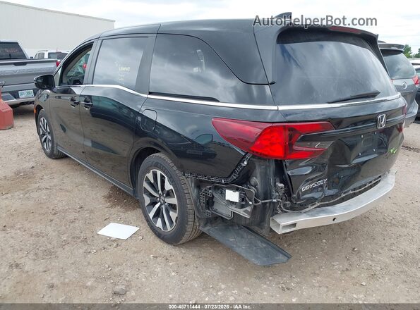 5FNRL6H65SB081768 2025 HONDA ODYSSEY Black Trasero izquierdo