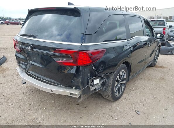 5FNRL6H65SB081768 2025 HONDA ODYSSEY Black Trasero derecho