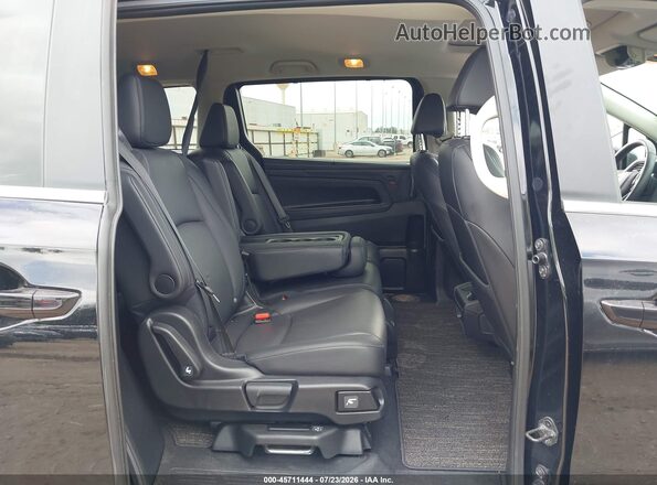 5FNRL6H65SB081768 2025 HONDA ODYSSEY Black Vista de la etiqueta del VIN