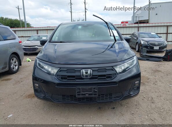 5FNRL6H65SB081768 2025 HONDA ODYSSEY Black Vista interior trasera