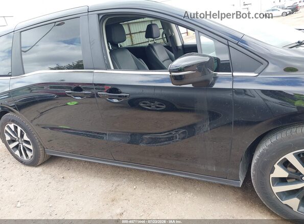 5FNRL6H65SB081768 2025 HONDA ODYSSEY Black Vista interior de 360 grados