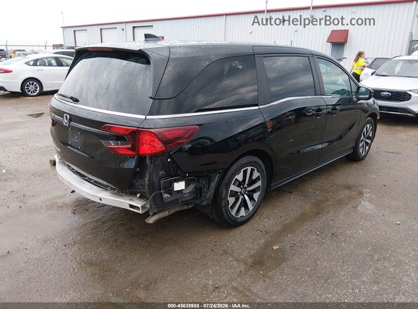 5FNRL6H65SB085951 2025 HONDA ODYSSEY Black უკანა მარჯვენა