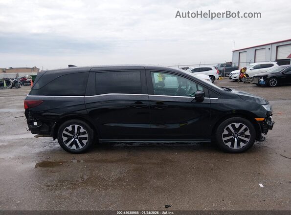 5FNRL6H65SB085951 2025 HONDA ODYSSEY Black უკანა სალონის ხედი