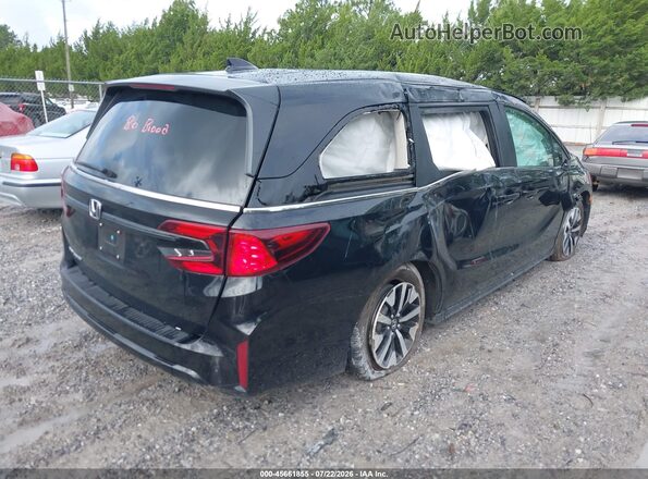 5FNRL6H65SB086520 2025 HONDA ODYSSEY Black Հետևի աջ