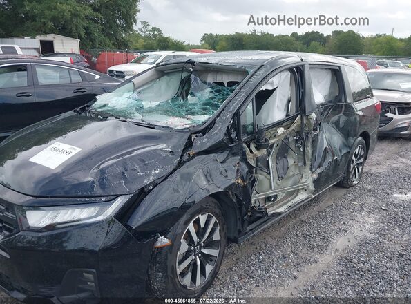 5FNRL6H65SB086520 2025 HONDA ODYSSEY Black Դիմացի տեսք