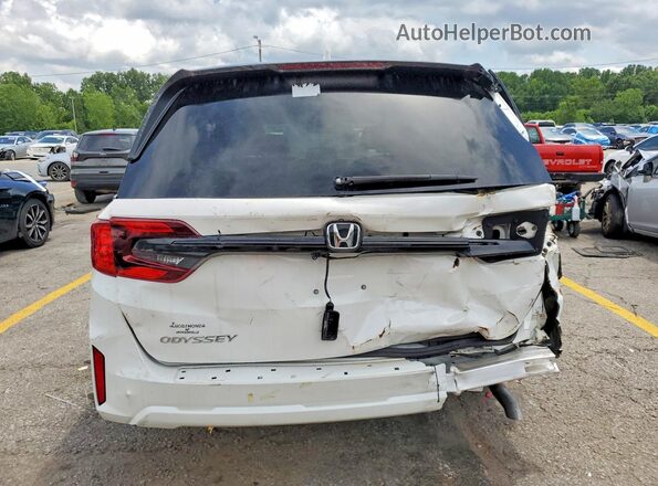 5FNRL6H65TB007249 2026 HONDA ODYSSEY White Հետևի տեսք
