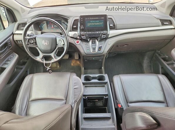 5FNRL6H66JB510110 2018 HONDA ODYSSEY White Вид панелі приладів