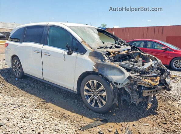 5FNRL6H66PB077798 2023 HONDA ODYSSEY White Передня права чверть