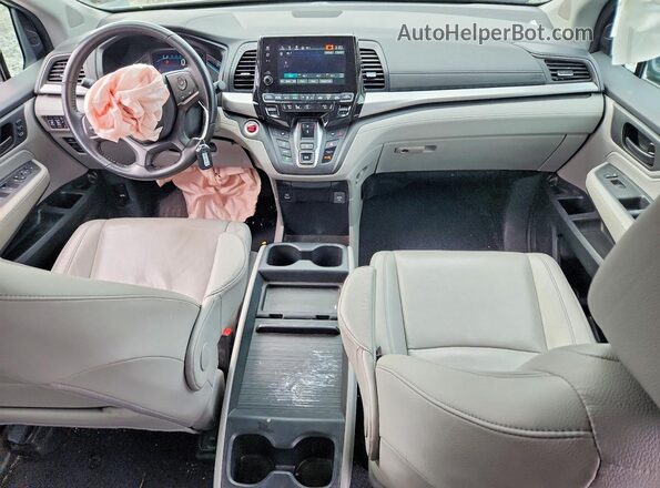 5FNRL6H66RB016101 2024 HONDA ODYSSEY Silver Առջևի վահանակի տեսք