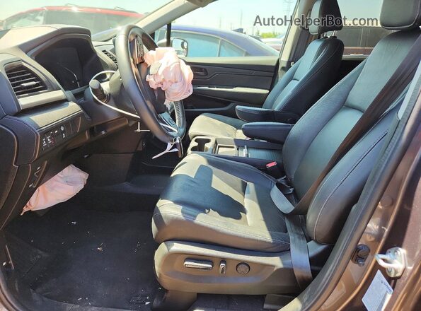 5FNRL6H66RB055688 2024 HONDA ODYSSEY Gray Widok wnętrza z przodu