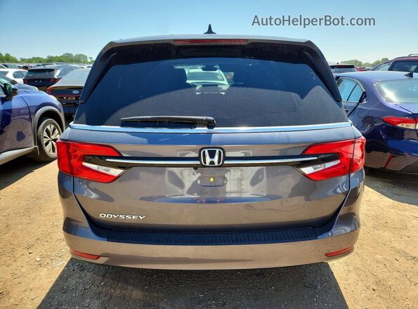 5FNRL6H66RB055688 2024 HONDA ODYSSEY Gray Widok z tyłu