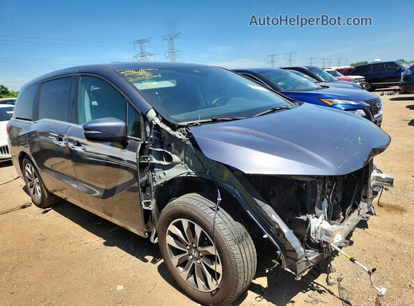 5FNRL6H66RB055688 2024 HONDA ODYSSEY Gray Przód prawy