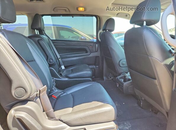 5FNRL6H66RB055688 2024 HONDA ODYSSEY Gray Widok tylnych siedzeń