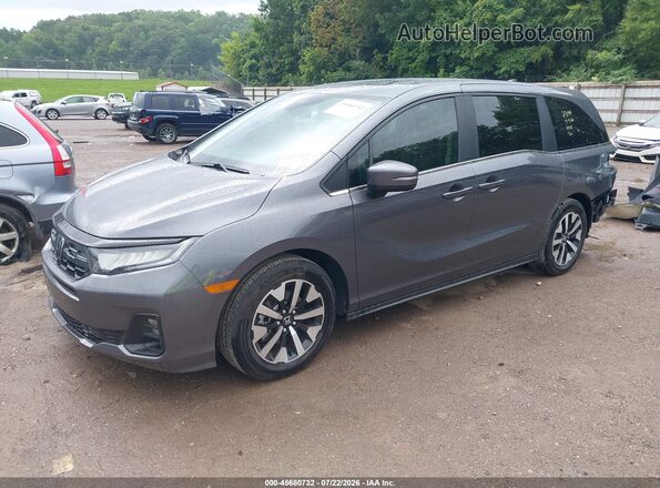 5FNRL6H66SB030599 2025 HONDA ODYSSEY Gray Передня ліва чверть