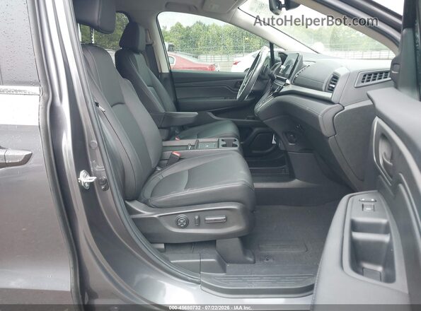 5FNRL6H66SB030599 2025 HONDA ODYSSEY Gray Вид салону спереду