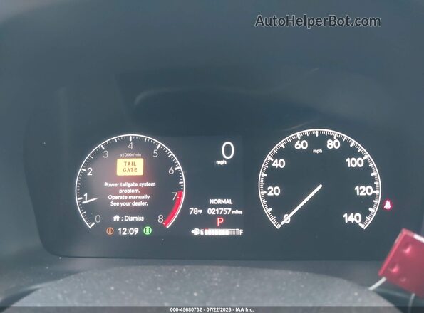 5FNRL6H66SB030599 2025 HONDA ODYSSEY Gray Вид задніх сидінь