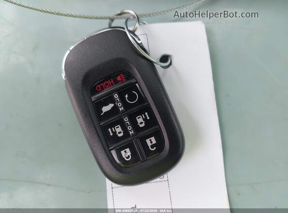 5FNRL6H66SB030599 2025 HONDA ODYSSEY Gray Вид панелі приладів
