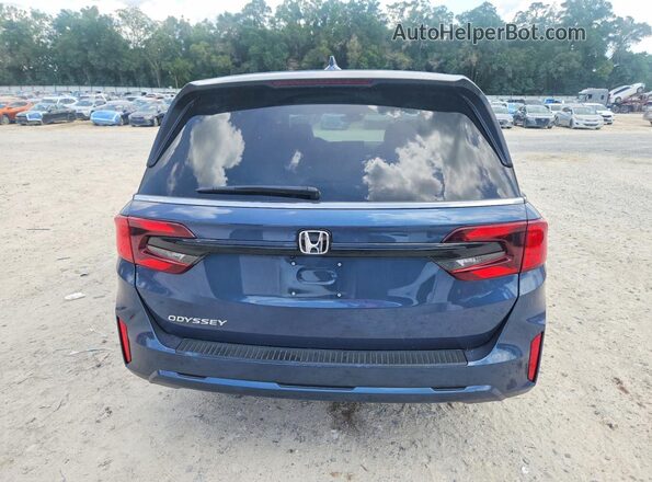 5FNRL6H66TB009687 2026 HONDA ODYSSEY Синий Вид сзади