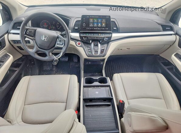 5FNRL6H66TB009687 2026 HONDA ODYSSEY Синий Вид панели приборов