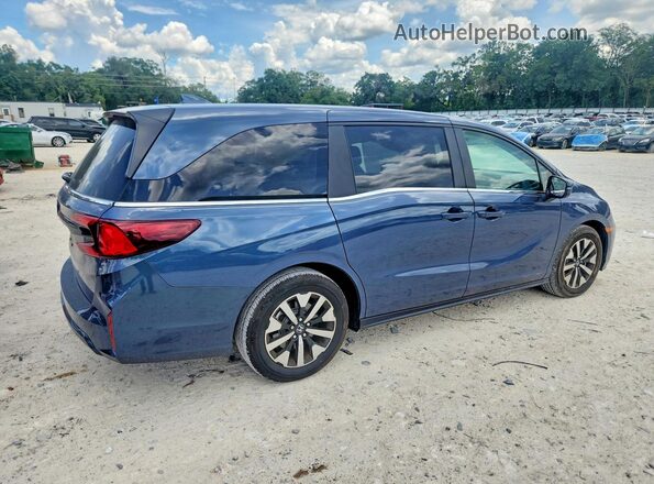 5FNRL6H66TB009687 2026 HONDA ODYSSEY Синий Задняя правая четверть