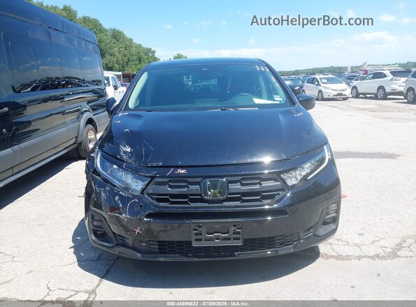 5FNRL6H66TB033505 2026 HONDA ODYSSEY Black Вид панелі приладів