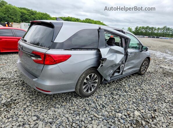 5FNRL6H67RB002076 2024 HONDA ODYSSEY Silver Rear right