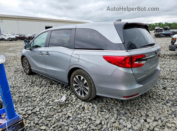 5FNRL6H67RB002076 2024 HONDA ODYSSEY Silver Rear left