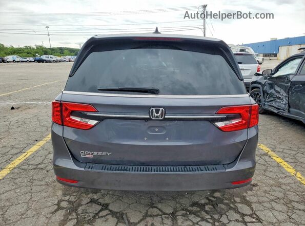 5FNRL6H68PB010653 2023 HONDA ODYSSEY Gray უკანა ხედი