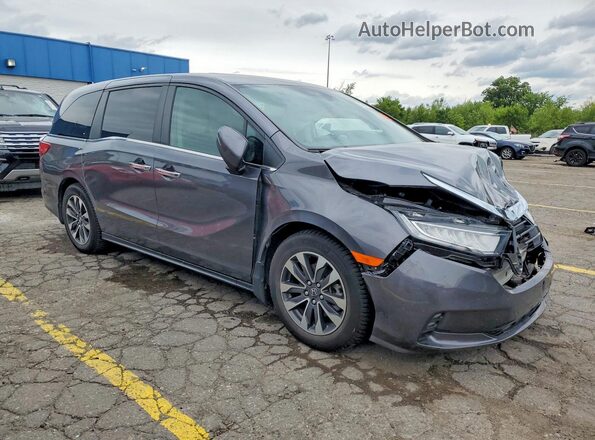 5FNRL6H68PB010653 2023 HONDA ODYSSEY Gray წინა მარჯვენა