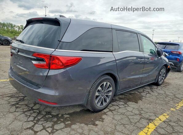 5FNRL6H68PB010653 2023 HONDA ODYSSEY Gray უკანა მარჯვენა