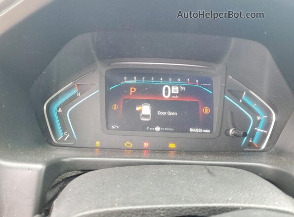 5FNRL6H68PB010653 2023 HONDA ODYSSEY Gray ხელსაწყოთა პანელის ხედი