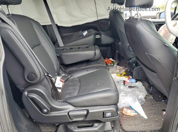 5FNRL6H68PB010653 2023 HONDA ODYSSEY Gray უკანა სალონის ხედი