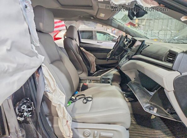 5FNRL6H68PB037545 2023 HONDA ODYSSEY Gray Front interior view