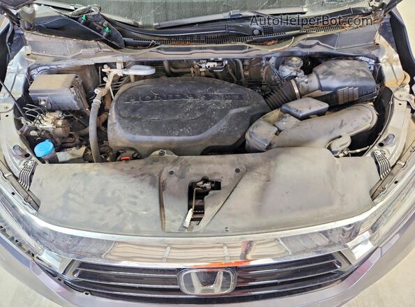 5FNRL6H68PB037545 2023 HONDA ODYSSEY Gray Engine compartment view