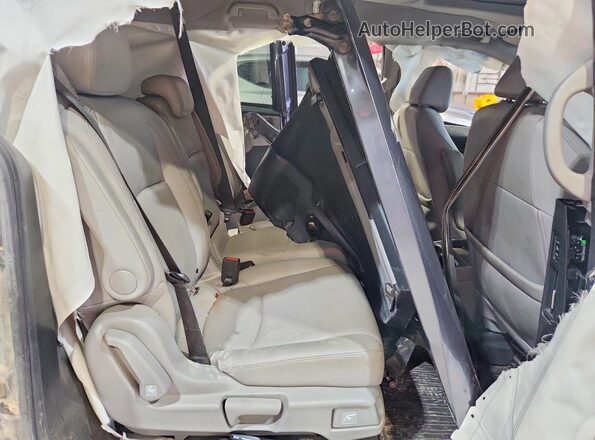5FNRL6H68PB037545 2023 HONDA ODYSSEY Gray Rear interior view