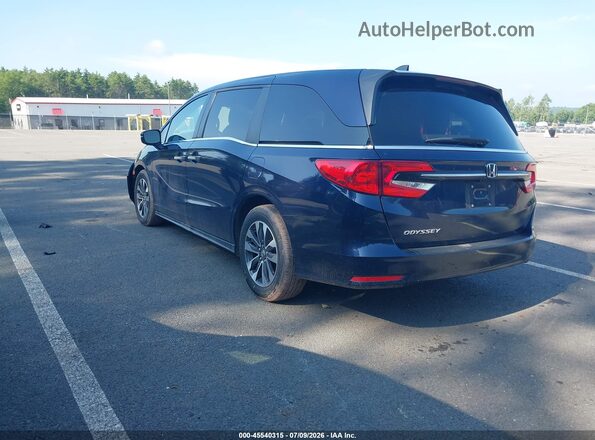 5FNRL6H68PB057438 2023 HONDA ODYSSEY Blue უკანა მარცხენა