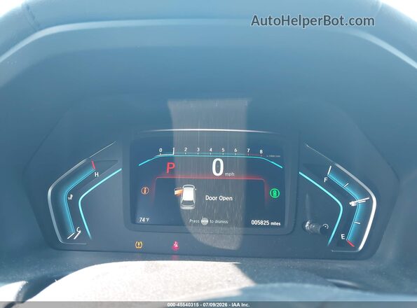 5FNRL6H68PB057438 2023 HONDA ODYSSEY Blue უკანა სავარძლების ხედი