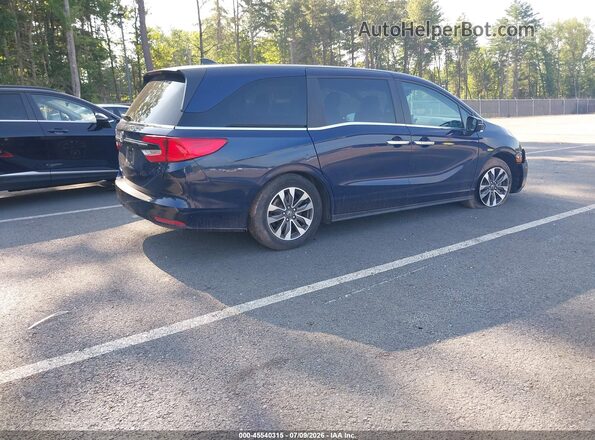 5FNRL6H68PB057438 2023 HONDA ODYSSEY Blue უკანა მარჯვენა