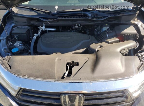 5FNRL6H68RB057653 2024 HONDA ODYSSEY Charcoal Widok komory silnika