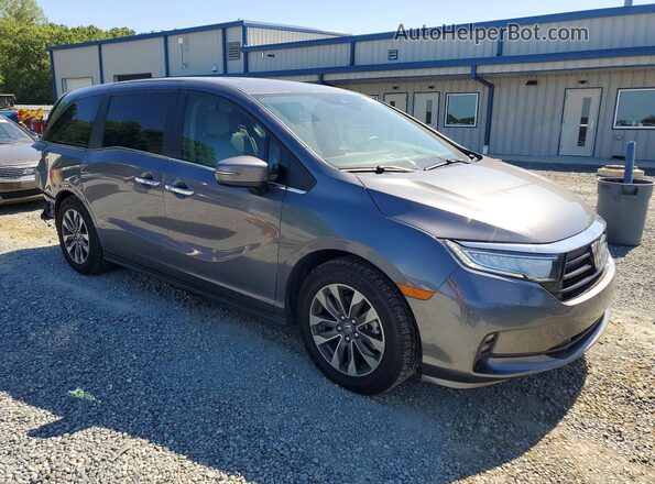 5FNRL6H68RB057653 2024 HONDA ODYSSEY Charcoal Przód prawy