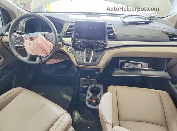 5FNRL6H68RB068894 2024 HONDA ODYSSEY White წინა პანელის ხედი