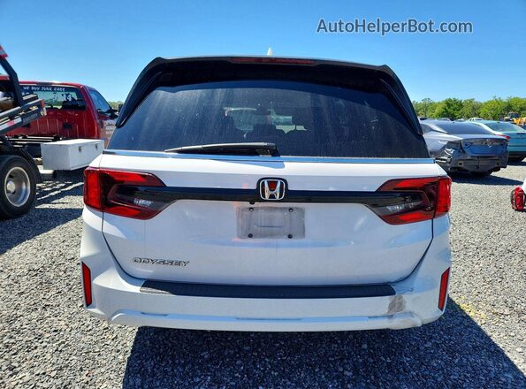 5FNRL6H68SB019460 2025 HONDA ODYSSEY White Հետևի տեսք