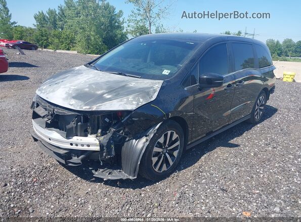 5FNRL6H68SB037988 2025 HONDA ODYSSEY Black Front left