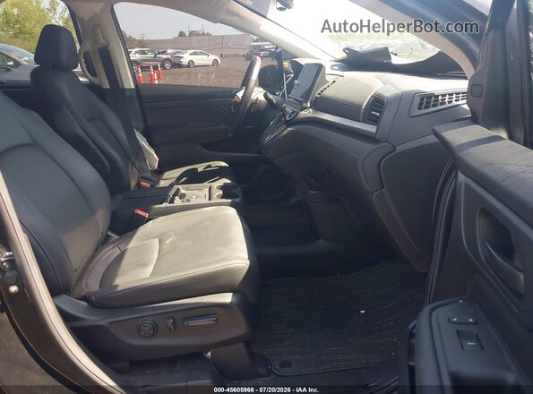 5FNRL6H68SB037988 2025 HONDA ODYSSEY Black Front interior view